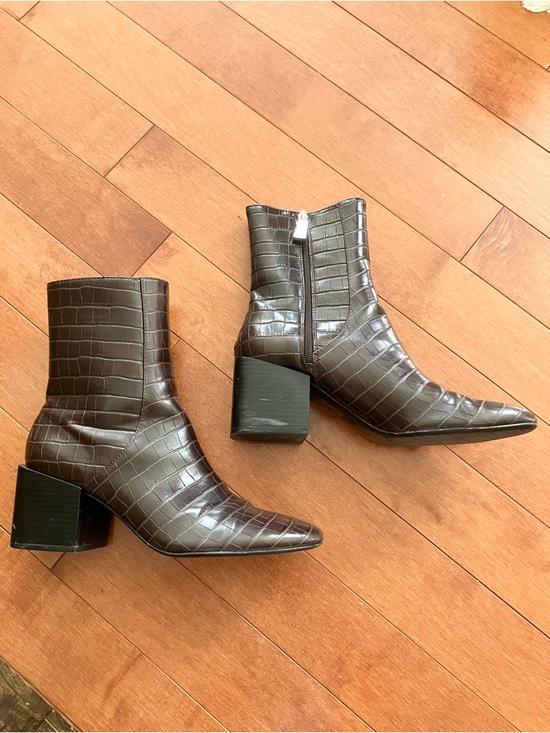 Zara Shoes - Zara Mid Heel Ankle Boots, W10/EU41, Dark Brown